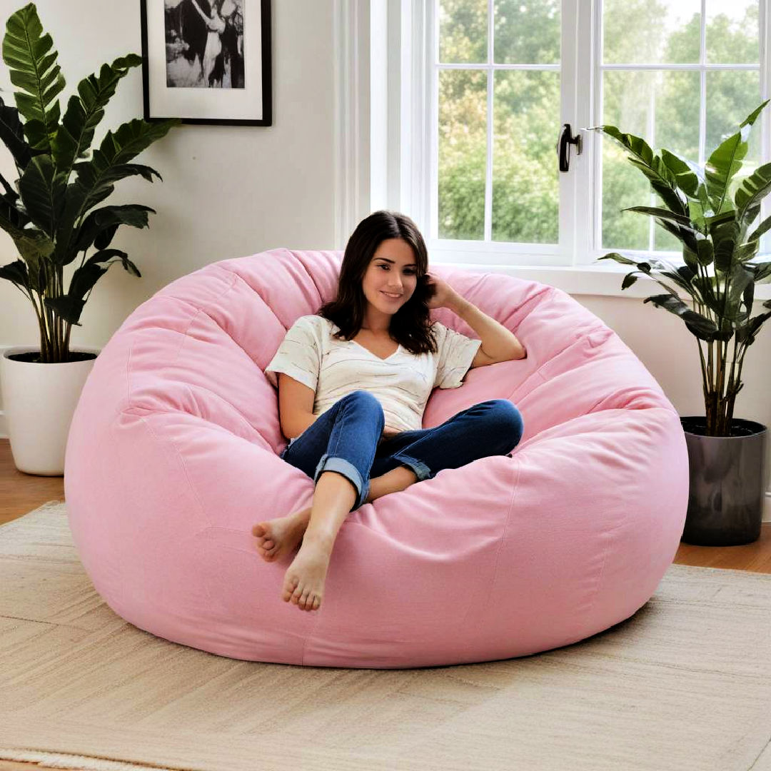 bean bag chairs for a laid back vibe