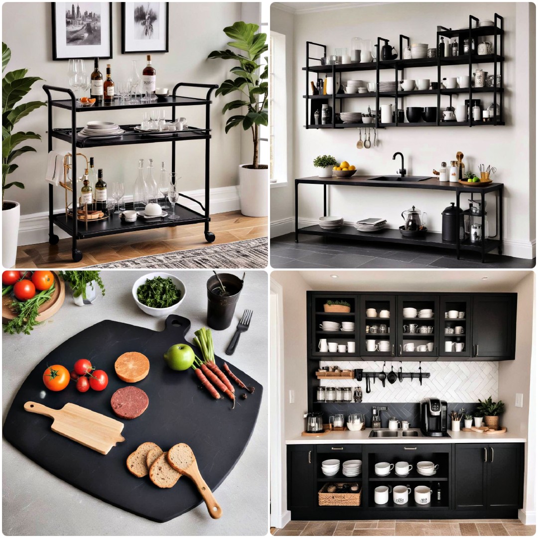 Kitchen Ideas With Black Benchtop