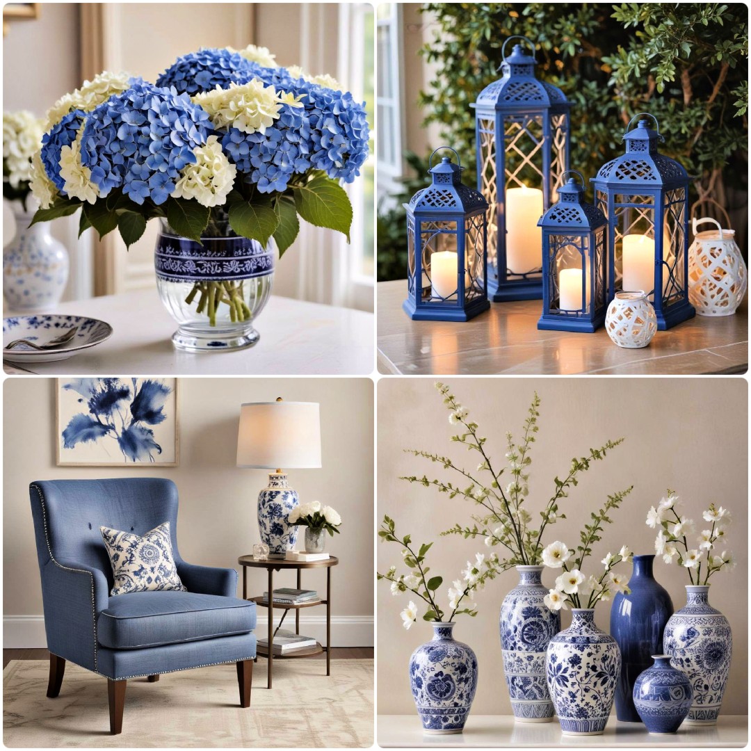 25 Blue and White Decor Ideas To Transform Your Space