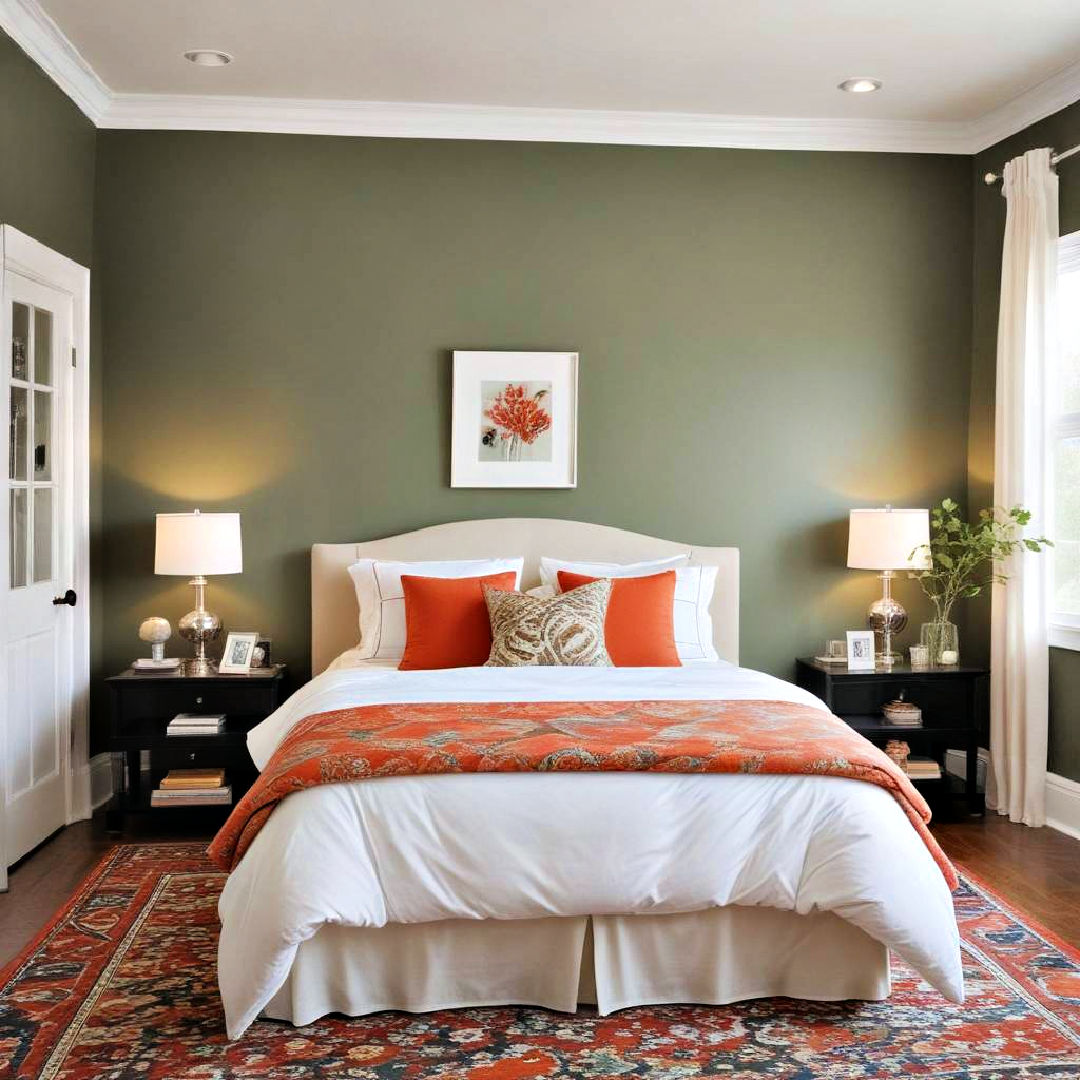 bold accent walls for a pop of color