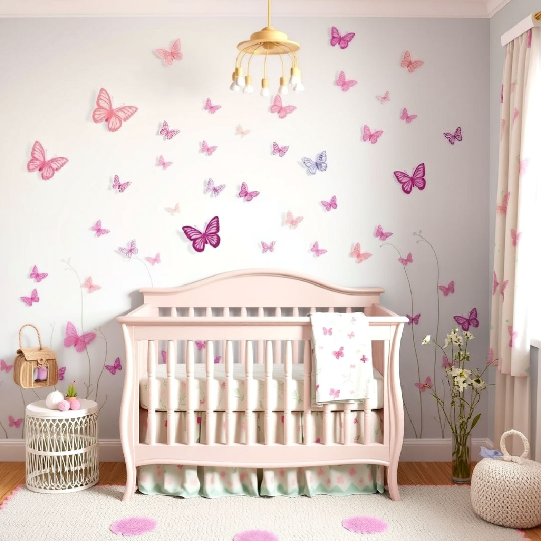 butterfly garden theme