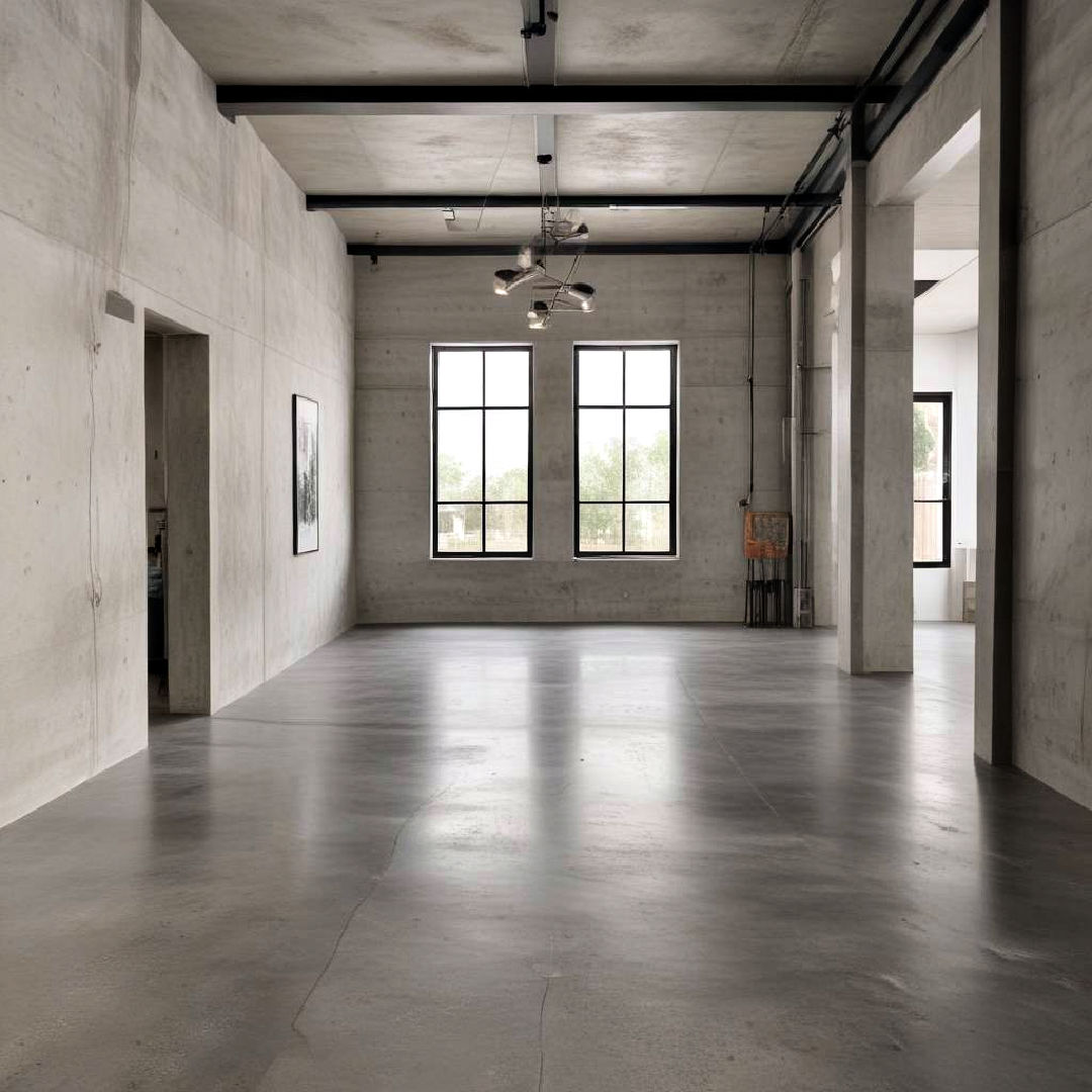 concrete flooring