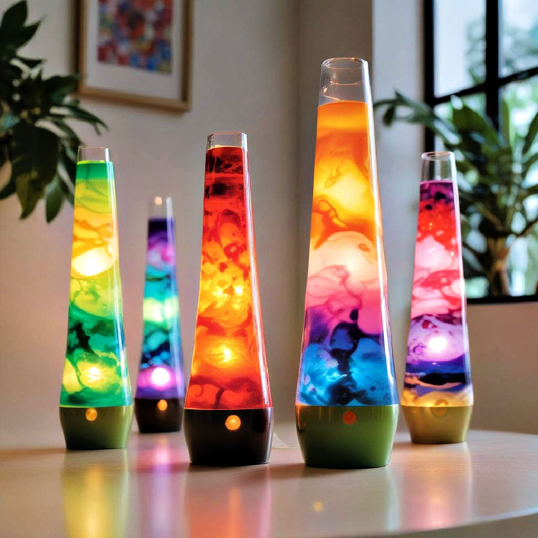 lava lamps for a groovy glow