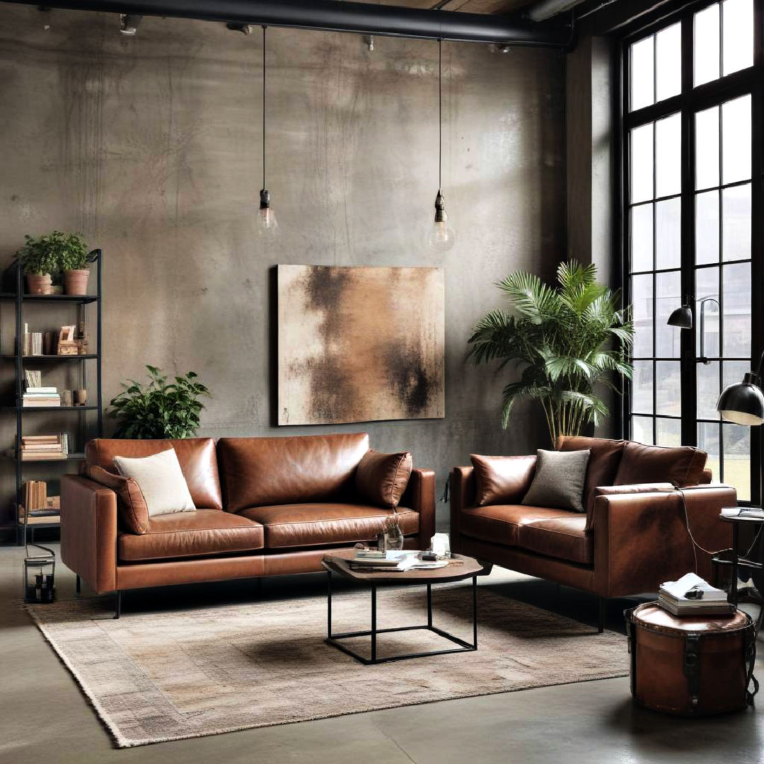 leather furniture