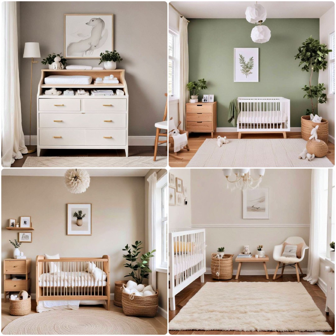 View of 20 Minimalist Nursery Ideas for A Clutter-Free Space