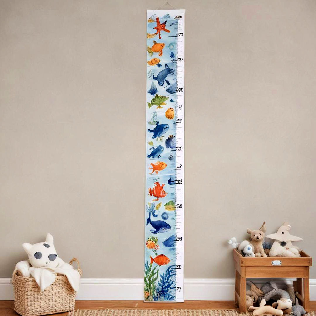 ocean themed growth chart