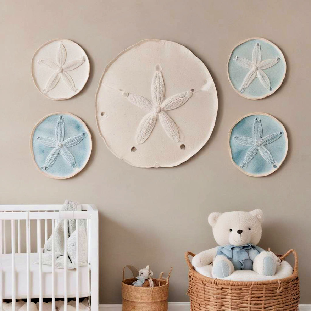 sand dollar wall art