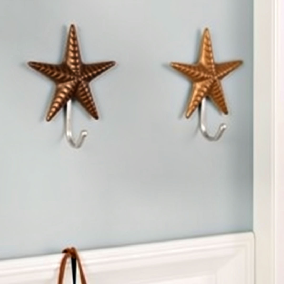 sea star wall hooks