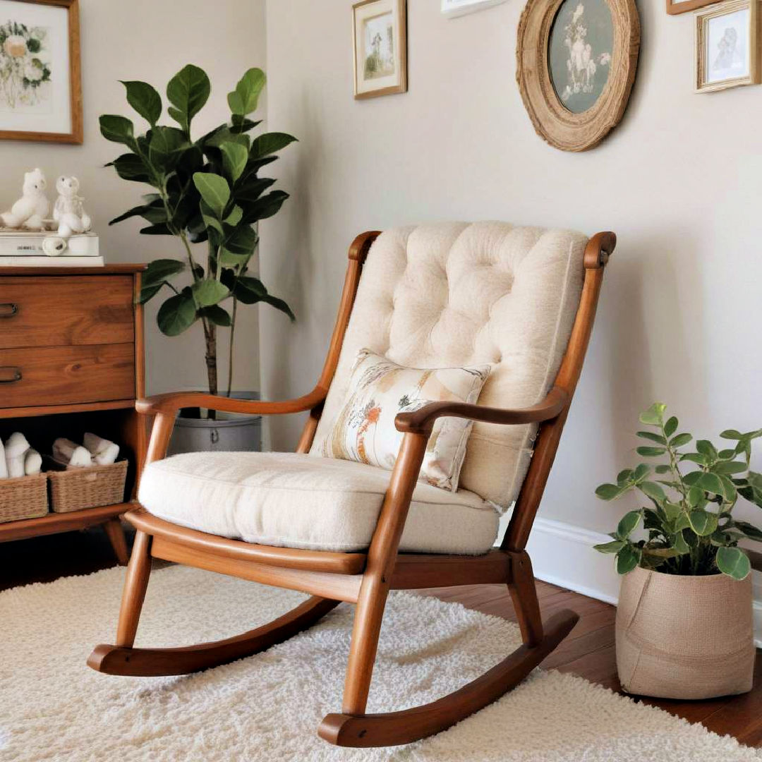 vintage rocking chair