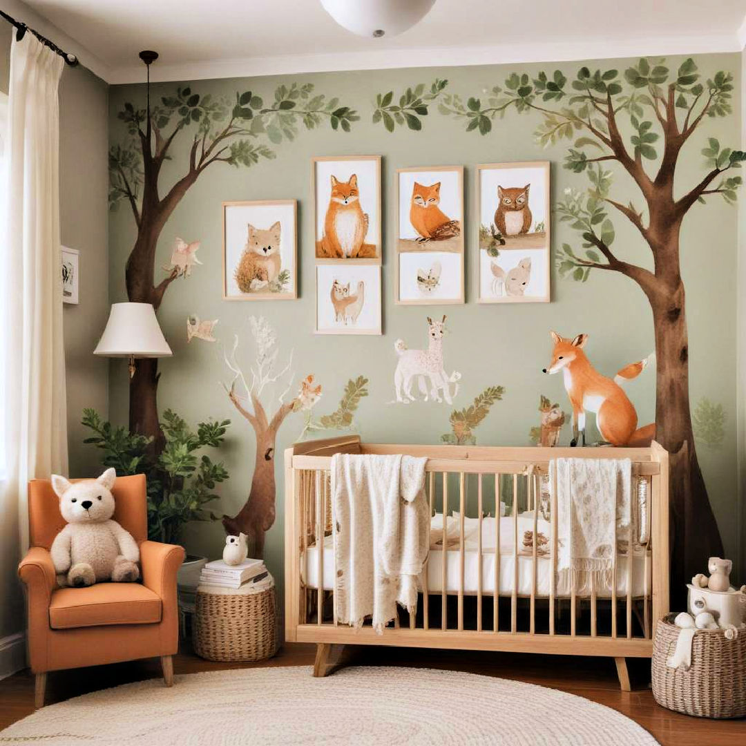 woodland creatures theme