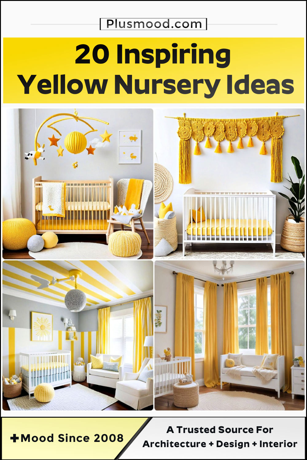 yellow nursery ideas and inspiration