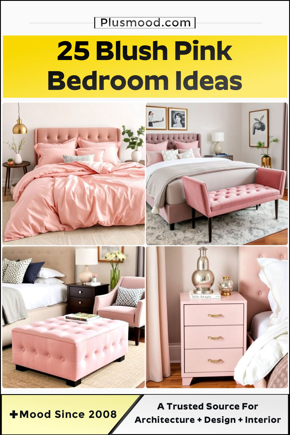 25 Blush Pink Bedroom Ideas for A Romantic Touch