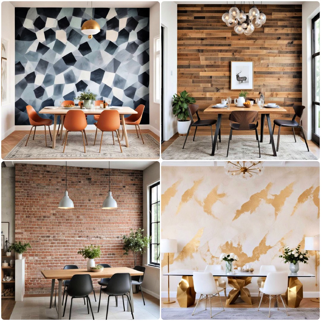 25 Dining Room Accent Wall Ideas for A Modern Touch