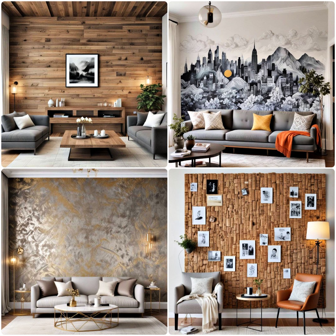 25 Living Room Accent Wall Ideas To Add Character