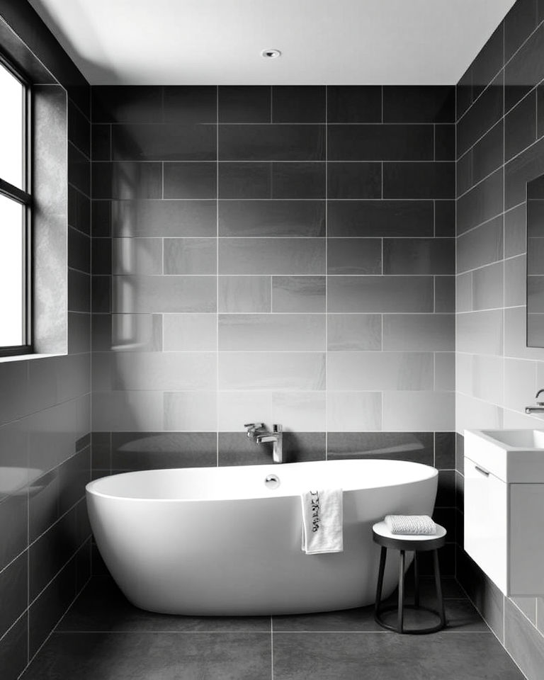 40 Grey Tile Bathroom Ideas You’ll Want to Try