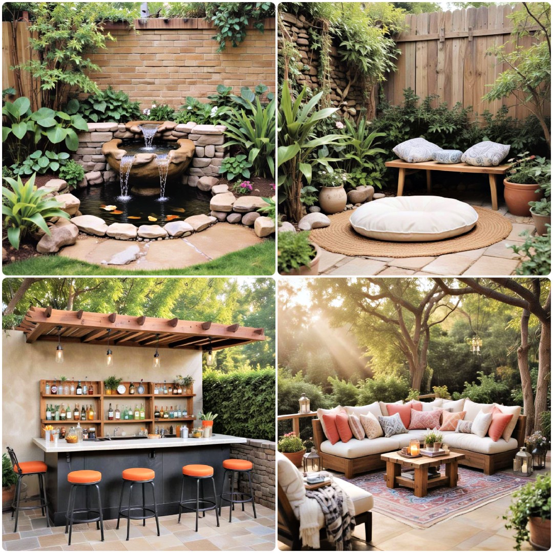40 Outdoor Living Space Ideas with Cozy Designs