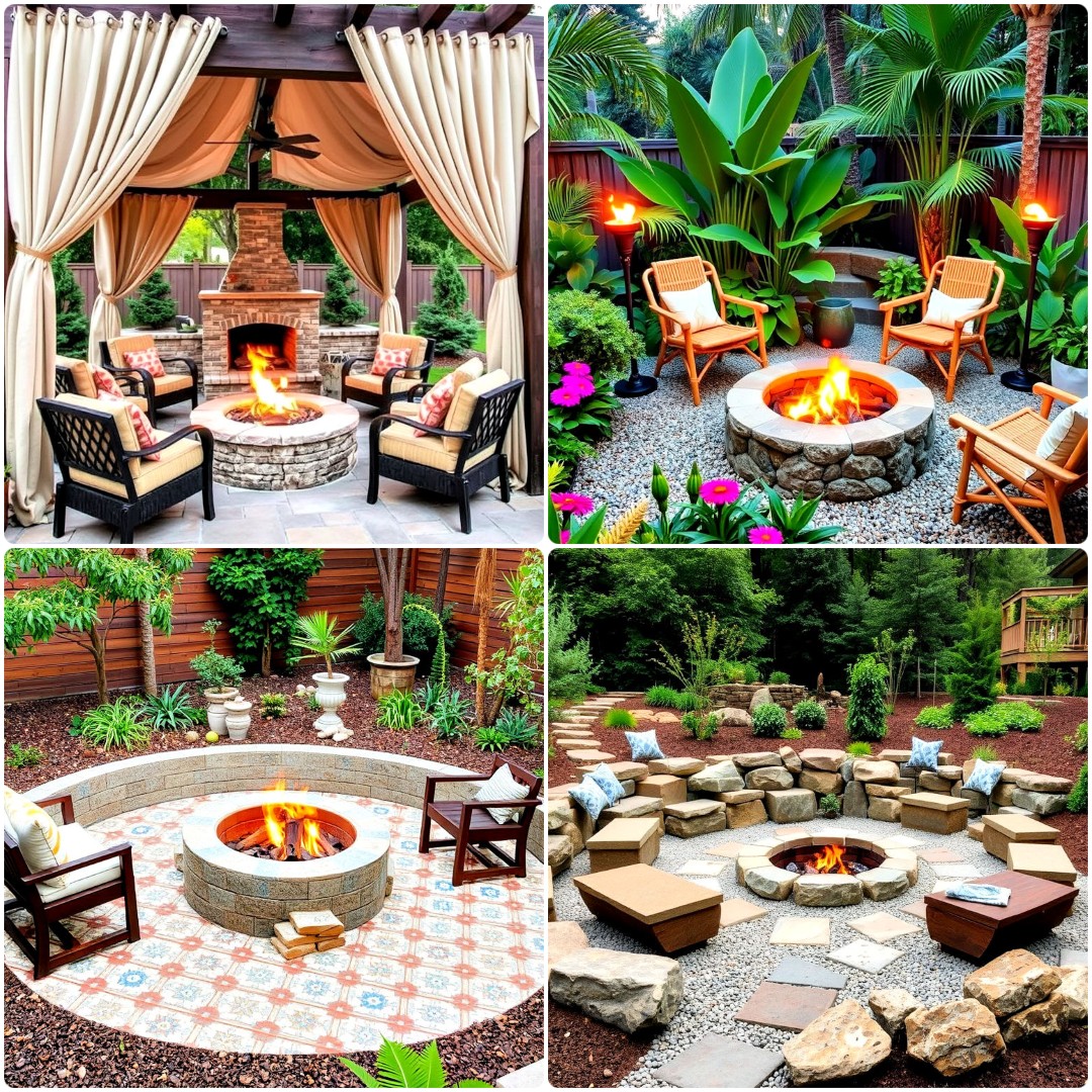 30 Backyard Fire Pit Landscaping Ideas for Every Budget