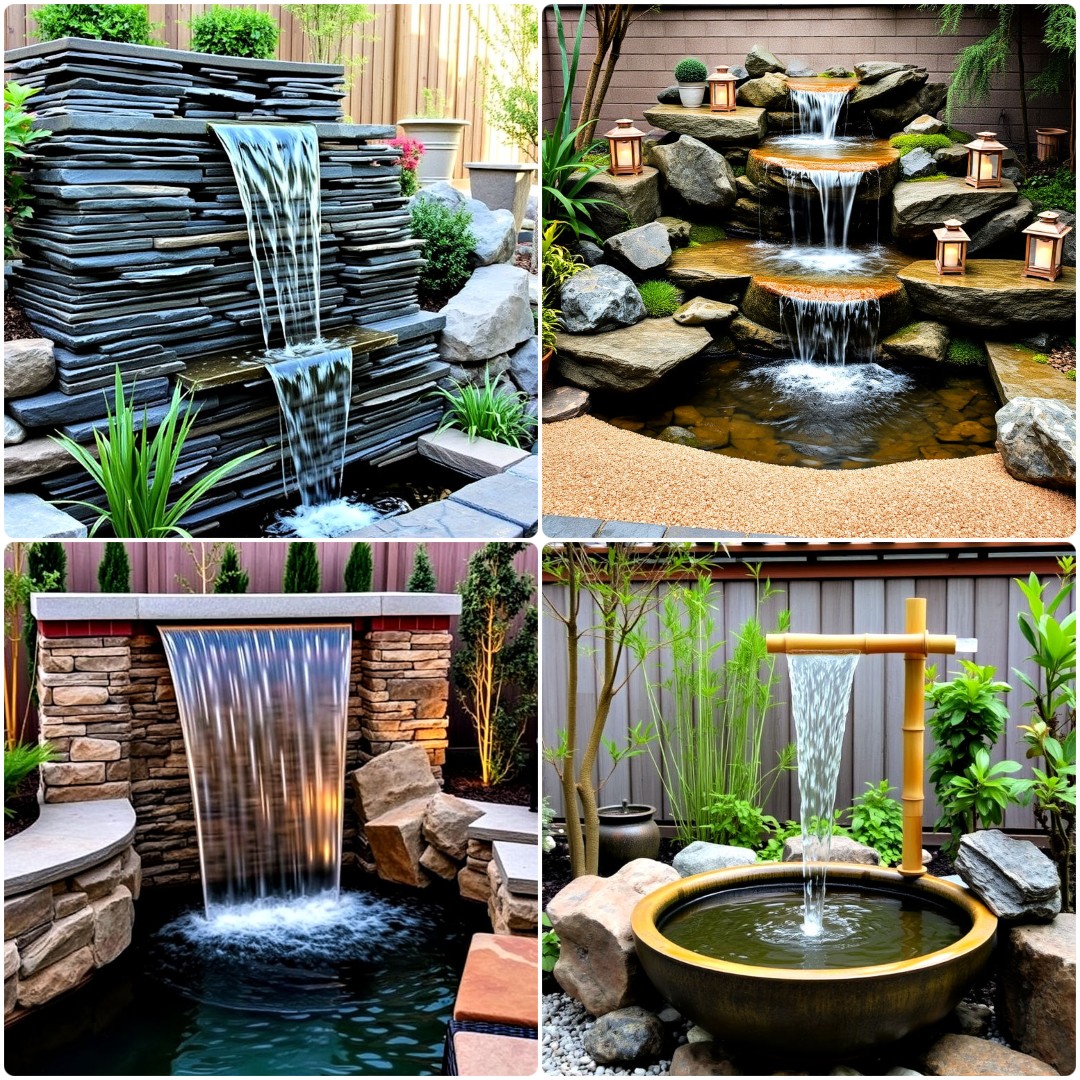 30 Backyard Waterfall Ideas for A Relaxing Oasis