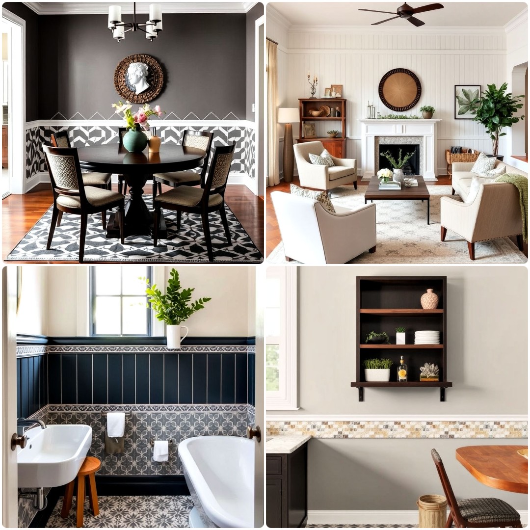 25 Chair Rail Ideas To Elevate Your Walls