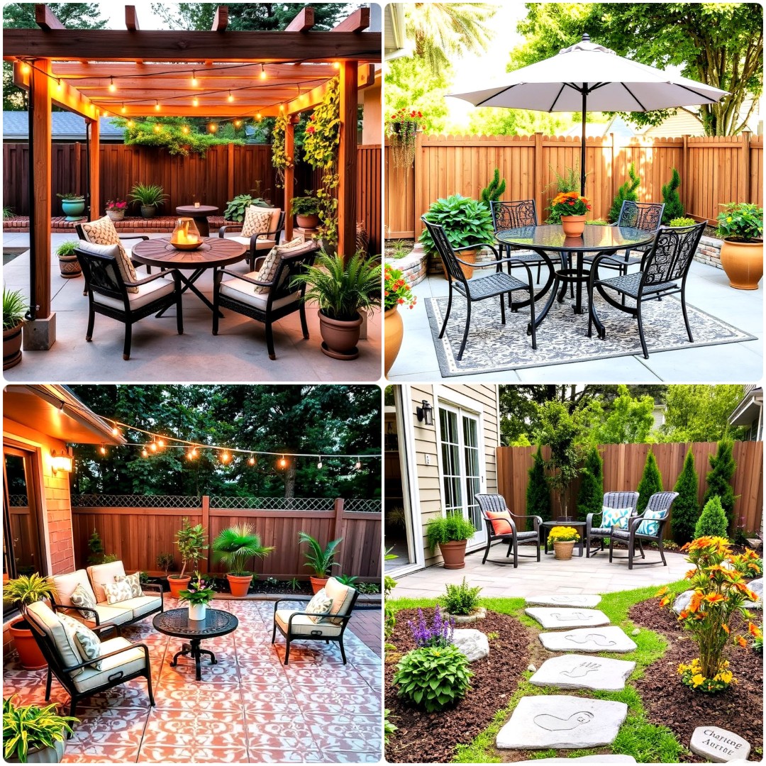 40 Concrete Patio Ideas on A Budget That Look Stylish