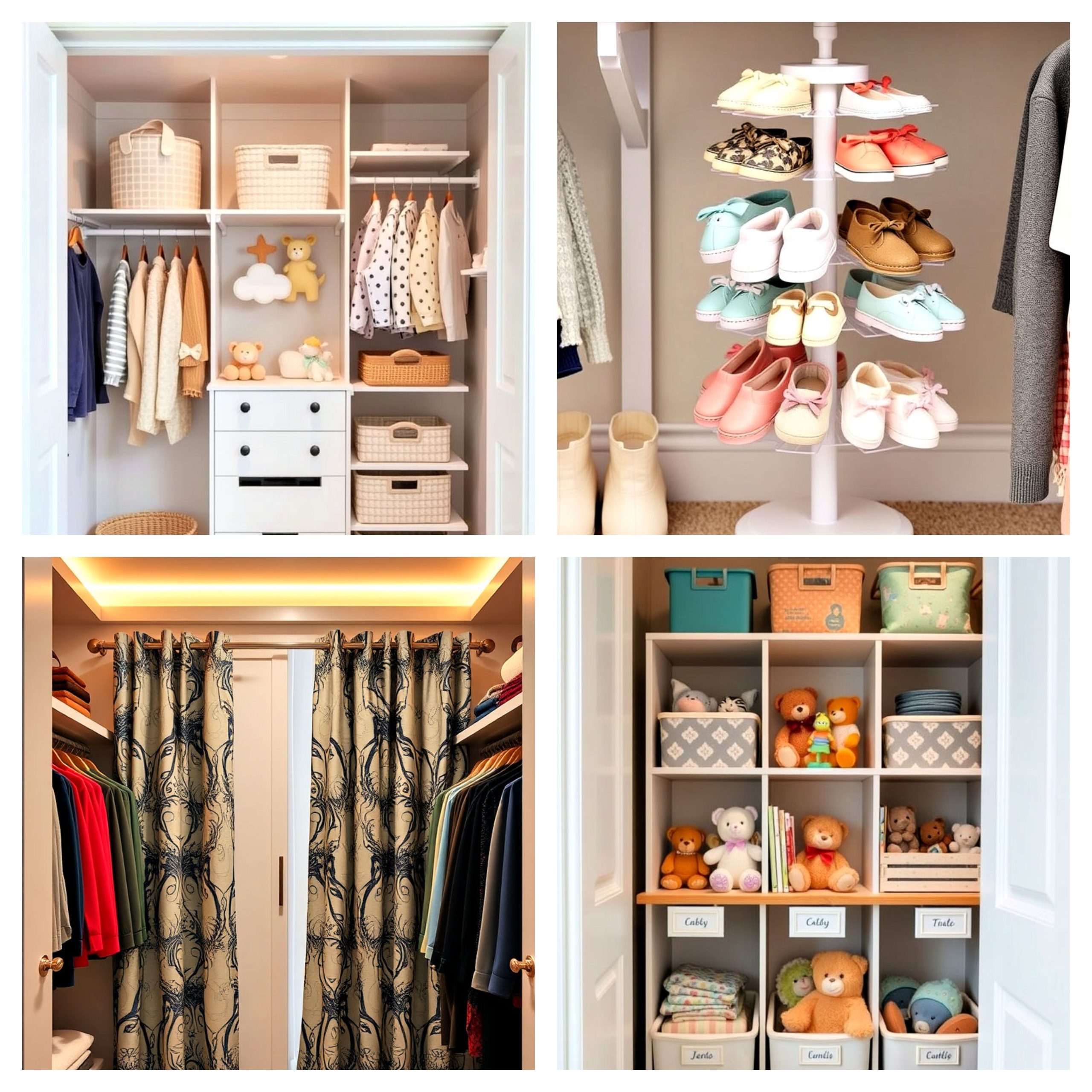 25 Nursery Closet Ideas To Simplify Your Life