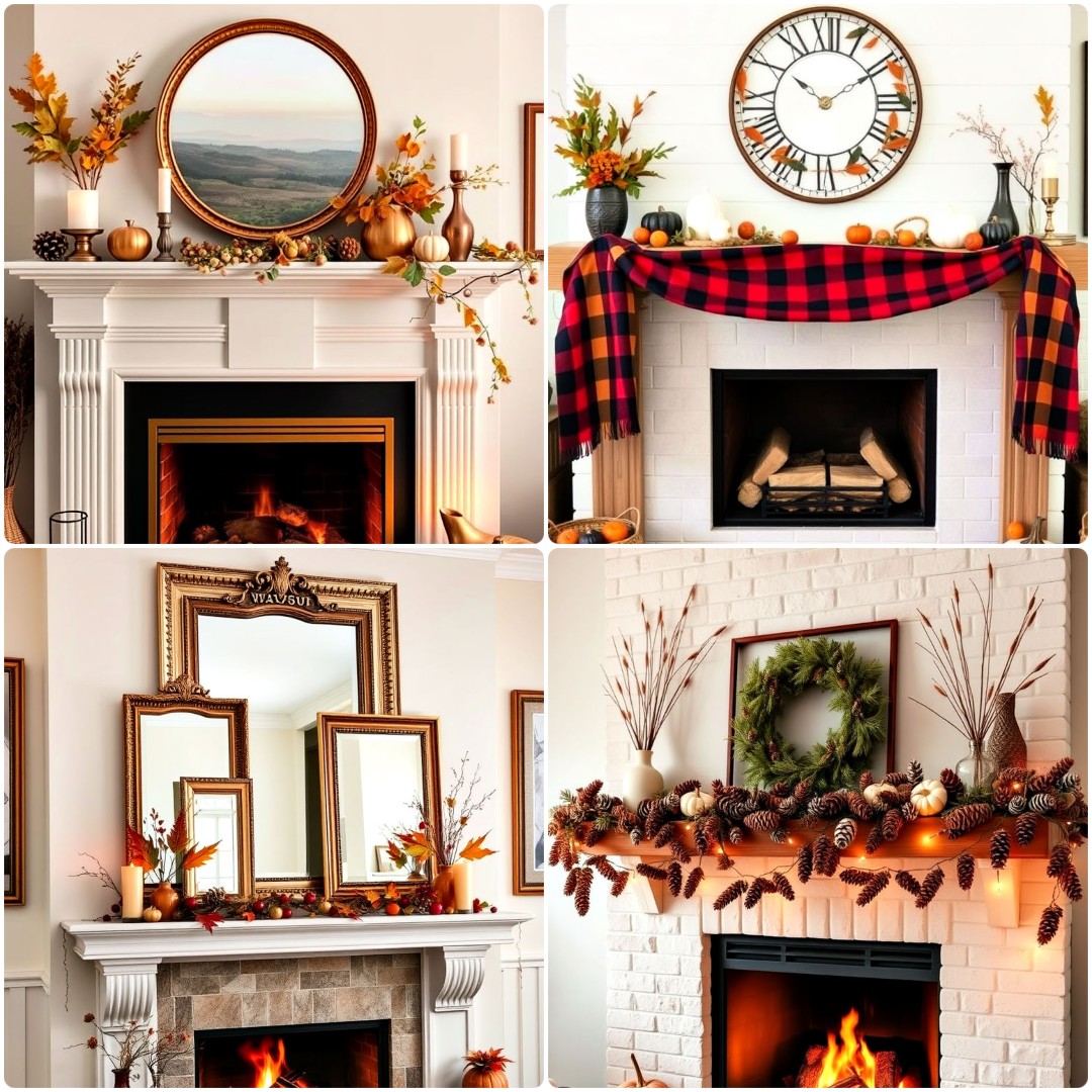 25 Fall Mantel Decor Ideas for A Cozy Autumn Look