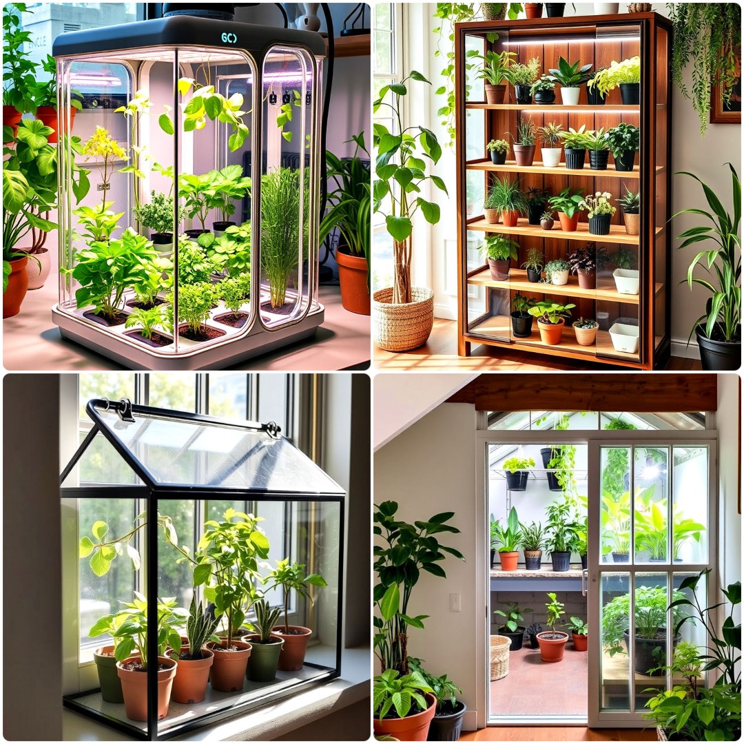 15 Indoor Greenhouse Ideas To Enhance Plant Growth