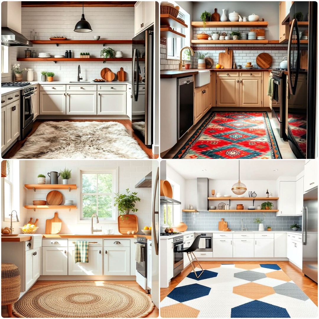 23 Kitchen Rug Ideas To Add Style and Comfort