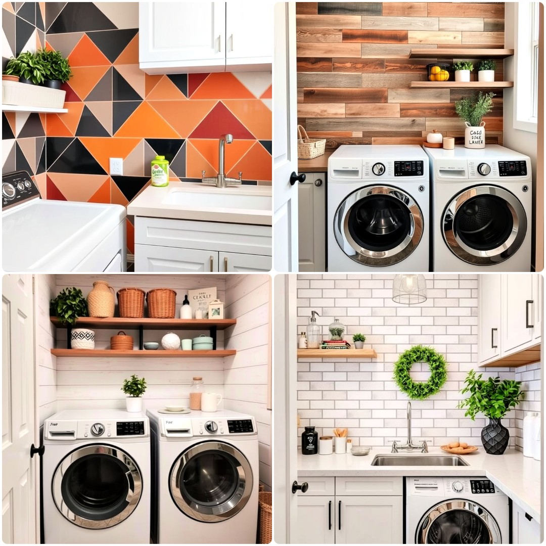 15 Laundry Room Backsplash Ideas You’ll Love