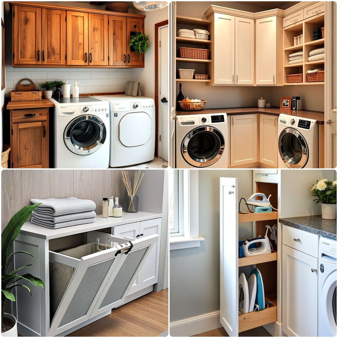 25 Laundry Room Cabinet Ideas For Maximum Organization