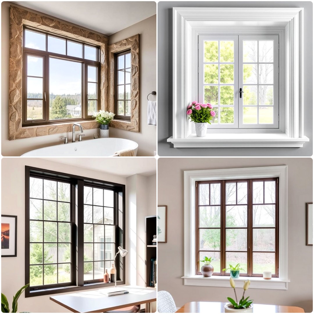 25 Modern Window Trim Ideas for A Fresh Look