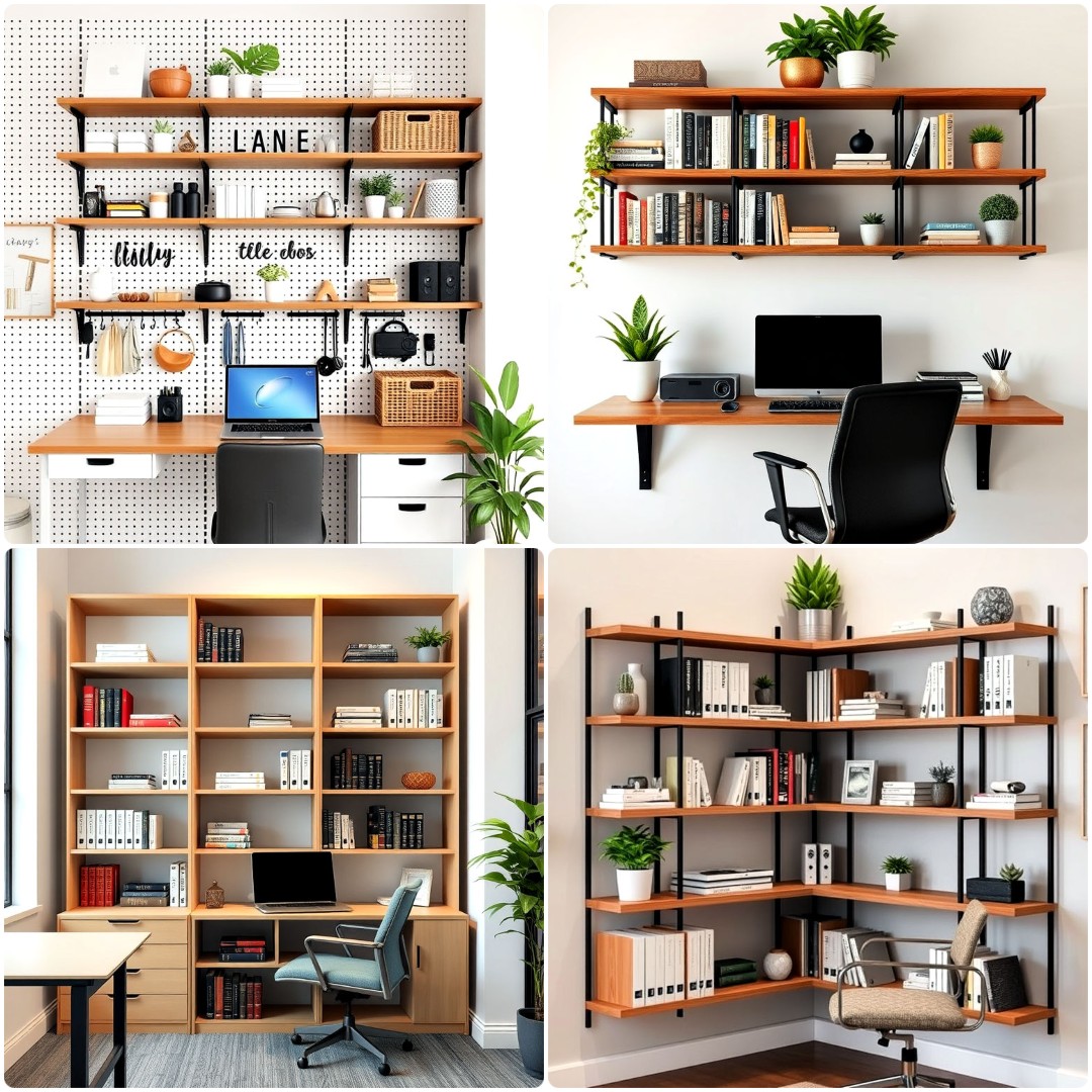 40 Office Shelving Ideas For An Organized Look