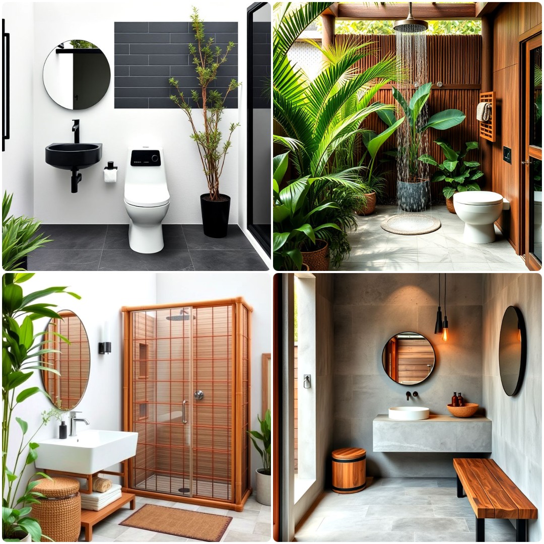 30 Outdoor Bathroom Ideas for Luxurious Living