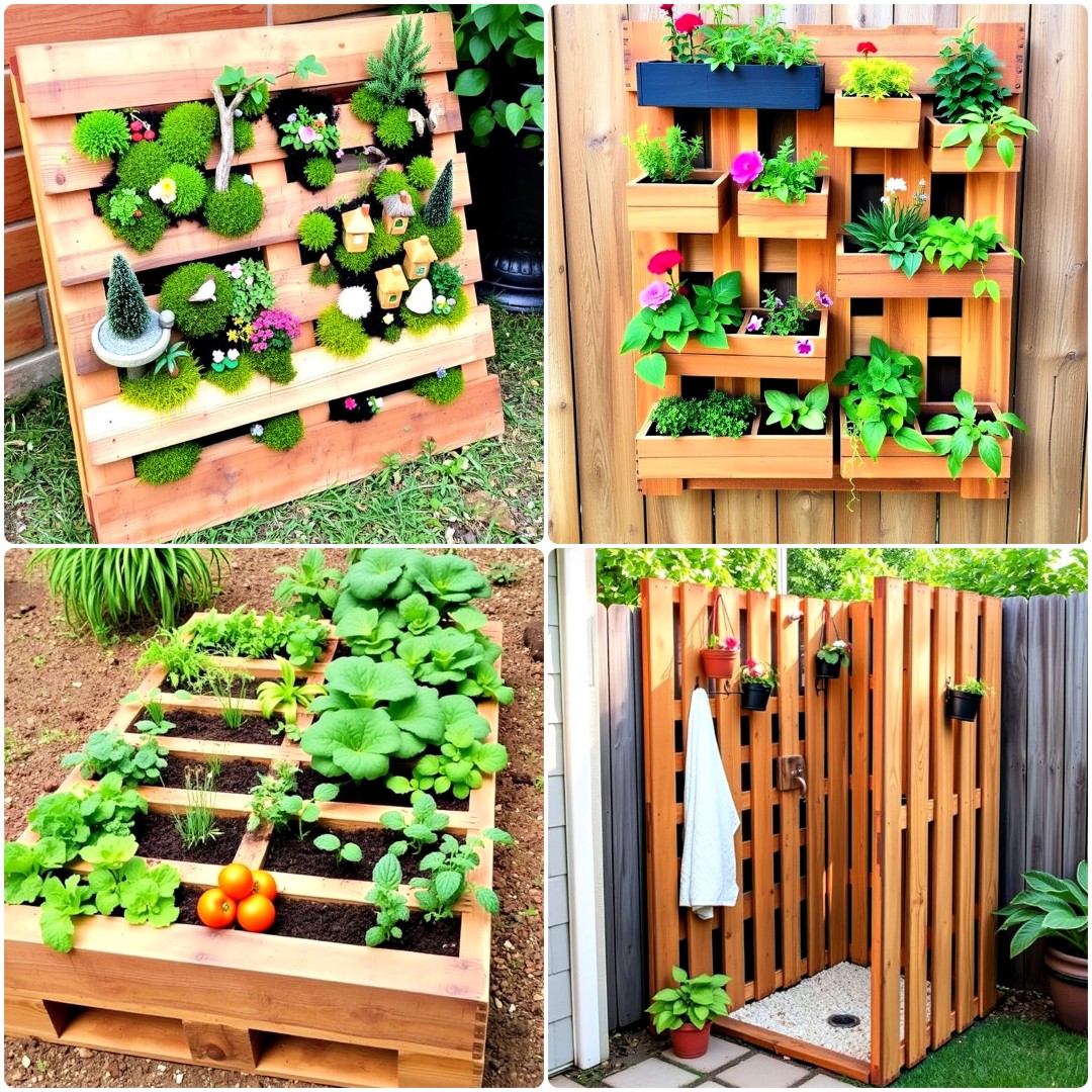 Pallet Garden Ideas To Spruce Up Your Outdoor Space