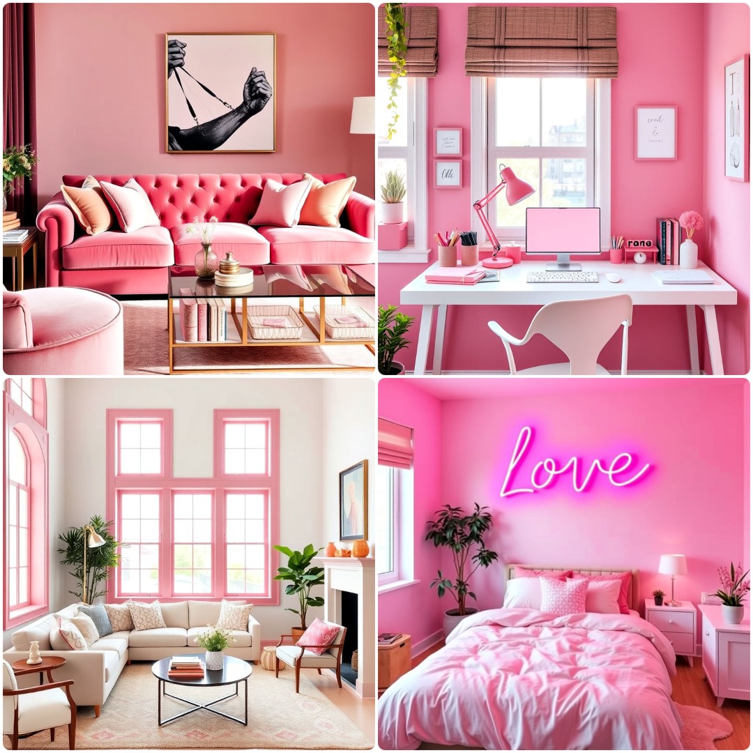 30 Pink Room Ideas for A Chic and Playful Look