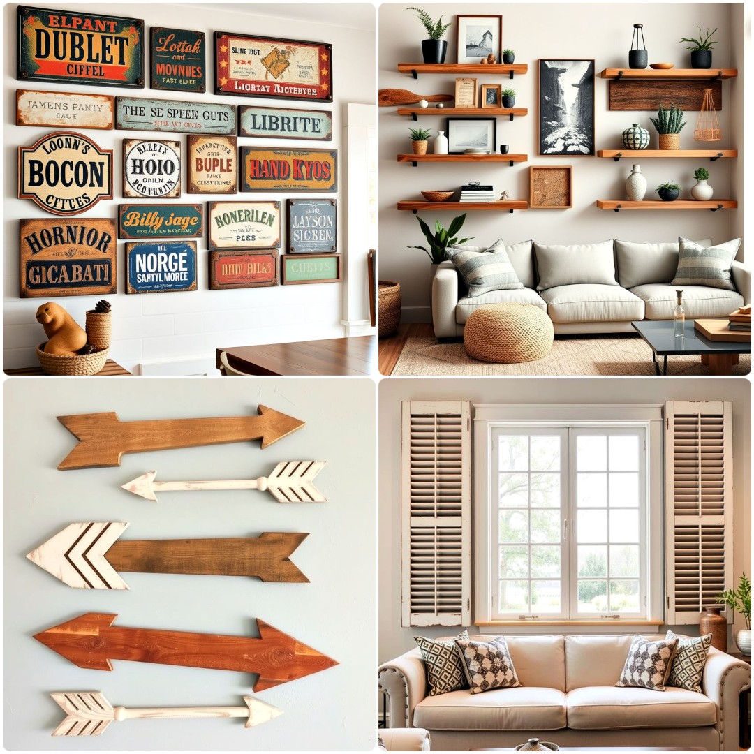 15 Rustic Wall Decor Ideas for A Cozy Home