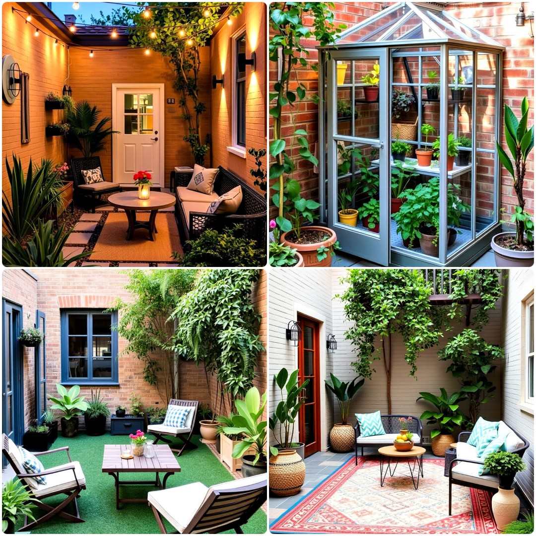 30 Small Courtyard Ideas To Maximize Your Outdoor Space