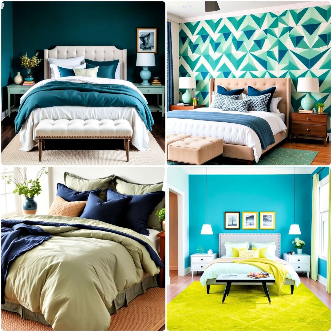 15 Blue and Green Bedroom Ideas To Inspire You