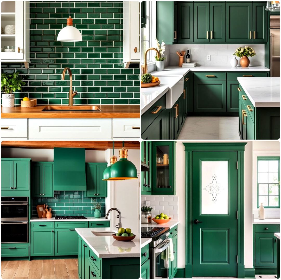 15 Forest Green Kitchen Ideas for Every Home